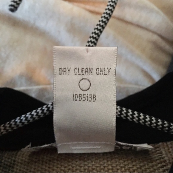 Vintage Full Zip Carpet Jacket Tan Size Medium - Picture 6 of 7